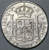 1816 Peru 8 Reales Ferdinand VII Lima Pillars Silver Dollar Coin (26052201R)