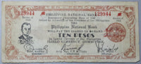 1942 Philippines 10 Pesos Iloilo City Quezon Emergency WWII Note (23060401R)