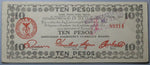 1944 Philippines 10 Pesos Mindanao Emergency WWII Note (23060403R)