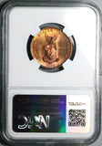 1944-S NGC MS 65 RB Philippines 1 Centavo Mint State USA Coin (24072301C)