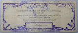 1942 Philippines Cagayan 1 Peso Emergency WWII Note (23053001R)