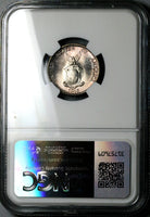 1945-D NGC MS 65 Philippines 20 Centavos GEM WWII USA Silver Coin (24101302C)