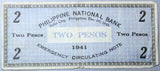1941 Philippines 2 Pesos Iloilo City Emergency WWII Note (23052901R)