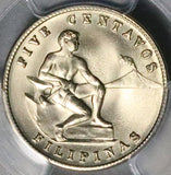 1944-S PCGS MS 65 Philippines 5 Centavos Gem Mint State USA Coin (26090501C)