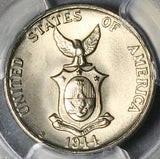 1944-S PCGS MS 65 Philippines 5 Centavos Gem Mint State USA Coin (26090501C)