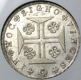 1818 NGC XF 45 Portugal John VI 400 Reis Lisbon Mint Silver Coin (25042601C)