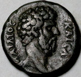 137 Aelius Caesar Egypt Alexandria Tetradrachm VF COS II Homonoia (26070402R)