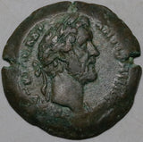 150 Antoninus Pius Egypt Alexandria Drachm Ch VF Griffin Year 14 R4 (26062901R)