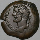 151 Antoninus Pius Egypt Alexandria Drachm VF Agathodaemon Altar Temple (26062902R)