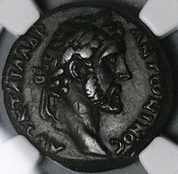 141 NGC Ch VF Antoninus Pius Egypt Alexandria Tetradrachm Artemis Hunter Bow Quiver (24101701C)