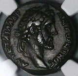 141 NGC Ch VF Antoninus Pius Egypt Alexandria Tetradrachm Artemis Hunter Bow Quiver (24101701C)