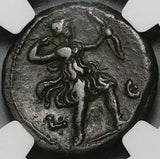 141 NGC Ch VF Antoninus Pius Egypt Alexandria Tetradrachm Artemis Hunter Bow Quiver (24101701C)