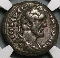 156 NGC VF Antoninus Pius Egypt Alexandria Tetradrachm Emperor Horseback Horse (23123003C)