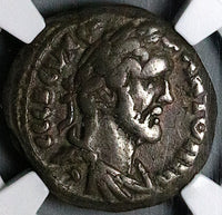 156 NGC VF Antoninus Pius Egypt Alexandria Tetradrachm Emperor Horseback Horse (23123003C)