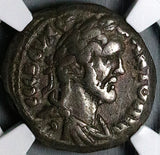 156 NGC VF Antoninus Pius Egypt Alexandria Tetradrachm Emperor Horseback Horse (23123003C)