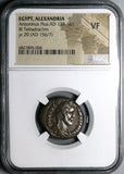 156 NGC VF Antoninus Pius Egypt Alexandria Tetradrachm Emperor Horseback Horse (23123003C)
