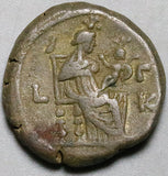 159 Antoninus Pius Alexandria Tetradrachm AVF Isis Harpocrates Year 23 (26082201R)