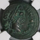 146 NGC Ch VF Antoninus Pius Roman Egypt Alexandria Year 10 Sarapis Bust Pedigree (23111604C)
