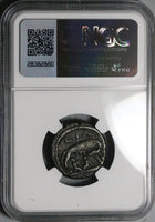 150 NGC Ch F Antoninus Pius Egypt Alexandria Tetradrachm Wolf Twins Romulus Remus (24081002C)