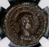 272 NGC XF Aurelian Egypt Alexandria Tetradrachm Legionary Eagle Vexilla Year 4 5/5 4/5 Pedigree (26092502C)