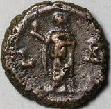 293 Constantius I Caesar Roman Egypt Alexandria XF Rare Tetradrachm Elpis Flower Year 2 (26102704R)
