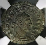 291 NGC AU Diocletian Egypt Alexandria Tetradrachm Zeus Eagle Officina Letter (26010904C)