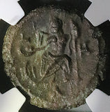 291 NGC AU Diocletian Egypt Alexandria Tetradrachm Zeus Eagle Officina Letter (26010904C)