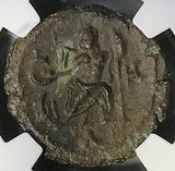 291 NGC AU Diocletian Egypt Alexandria Tetradrachm Zeus Eagle Officina Letter (26010904C)