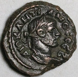 291 Diocletian Roman Egypt Alexandria XF Tetradrachm Zeus Eagle Year 8 (26102701R)