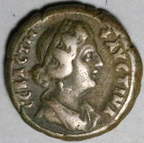 165 Faustina Jr Egypt Alexandria VF Tetradrachm Elpis Year 6 Rare R3 (26102305R)