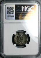 154 NGC Ch F Faustina Jr. Roman Egypt Alexandria Tetradrachm Serapis Bust 5/5 (24080702C)