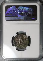 151 NGC Ch F Faustina Jr Egypt Alexandria Tetradrachm Helios Bust UNPUBLISHED (24081001C)