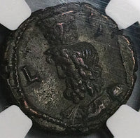 258 NGC AU Star Gallienus Egypt Alexandria Tetradrachm Serapis Bust Pedigree (23080202C)