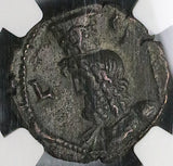 258 NGC AU Star Gallienus Egypt Alexandria Tetradrachm Serapis Bust Pedigree (23080202C)