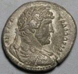 131 Hadrian Alexandria Egypt Tetradrachm Ch VF Sarapis Throne Year 16 (26102303R)