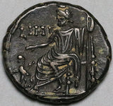 133 Hadrian Roman Egypt Alexandria VF Tetradrachm Serapis Year 18 (26062003R)