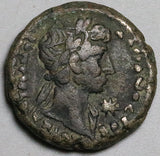 117 Hadrian Roman Egypt Alexandria VF Tetradrachm Zeus Bust Year 2 (26062001R)