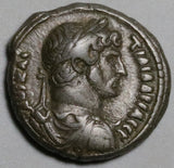 127 Hadrian Alexandria Egypt Tetradrachm VF Sarapis Throne Year 12 (26102304R)