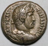 131 Hadrian Alexandria Egypt Tetradrachm VF Sarapis Throne Year 16 (26082101R)