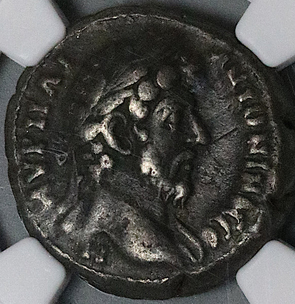 163 NGC Ch VF Marcus Aurelius Egypt Alexandria Tetradrachm Zeus Bust Coin (24042702C)