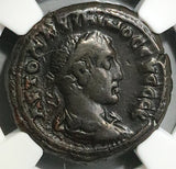235 NGC Ch VF Maximinus I Egypt Alexandria Tetradrachm Helios Bust (26012201C)