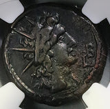 235 NGC Ch VF Maximinus I Egypt Alexandria Tetradrachm Helios Bust (26012201C)