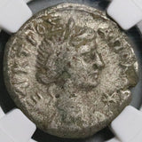 67 NGC F Nero Apollo Bust Egypt Alexandria Tetradrachm Year 14 (26071903C)