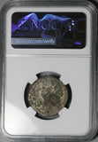 67 NGC F Nero Apollo Bust Egypt Alexandria Tetradrachm Year 14 (26071903C)