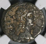 66 NGC F Nero Augustus Bust Egypt Alexandria Tetradrachm Year 13 (26071902C)