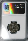 246 NGC Ch VF Egypt Alexandria Philip I Tetradrachm Nike Inscribing Shield Pedigree (23111002C)