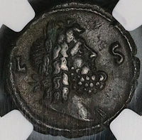 248 NGC Ch VF Egypt Alexandria Philip I Tetradrachm Zeus Head Rare R5 (23080803C)