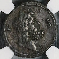 248 NGC Ch VF Egypt Alexandria Philip I Tetradrachm Zeus Head Rare R5 (23080803C)