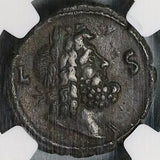248 NGC Ch VF Egypt Alexandria Philip I Tetradrachm Zeus Head Rare R5 (23080803C)