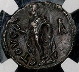 275 NGC Ch XF Tacitus Egypt Alexandria Tetradrachm Elpis Year 1 5/5 4/5 Pedigree (26092503C)